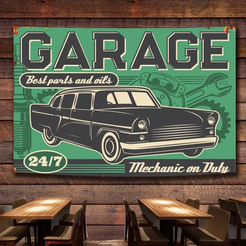 Poster e Bandiera Vintage per  - Auto Repair Shop Banners recensione e prezzo